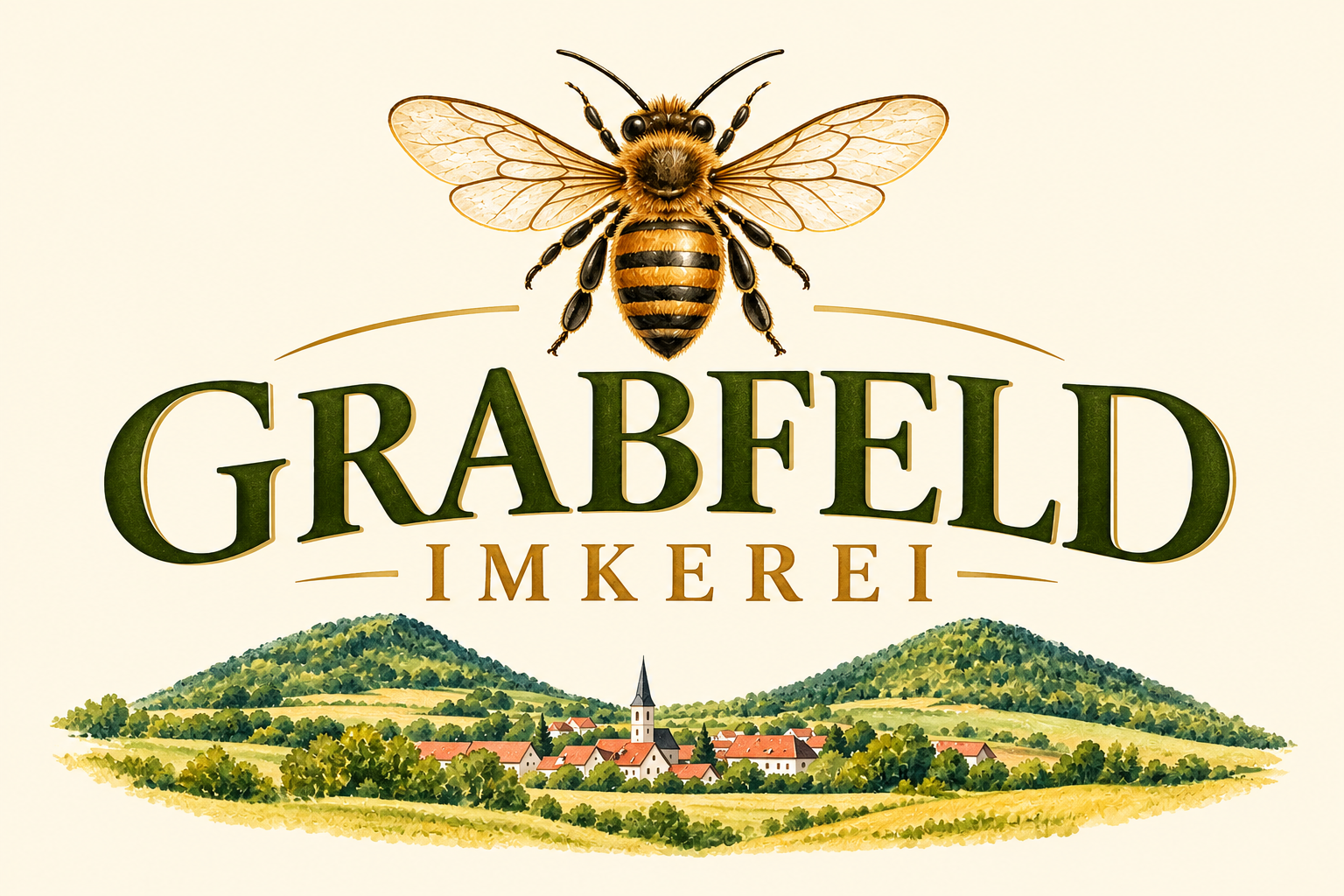 Logo der Grabfeld Imkerei